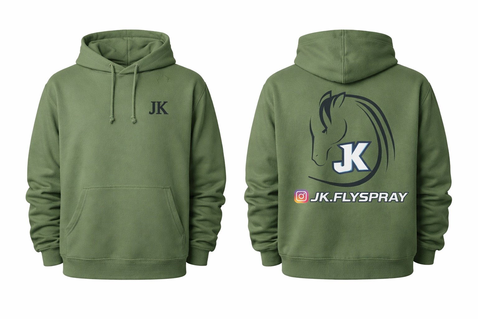JK Green Hoodie