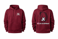 JK Deep Red Hoodie