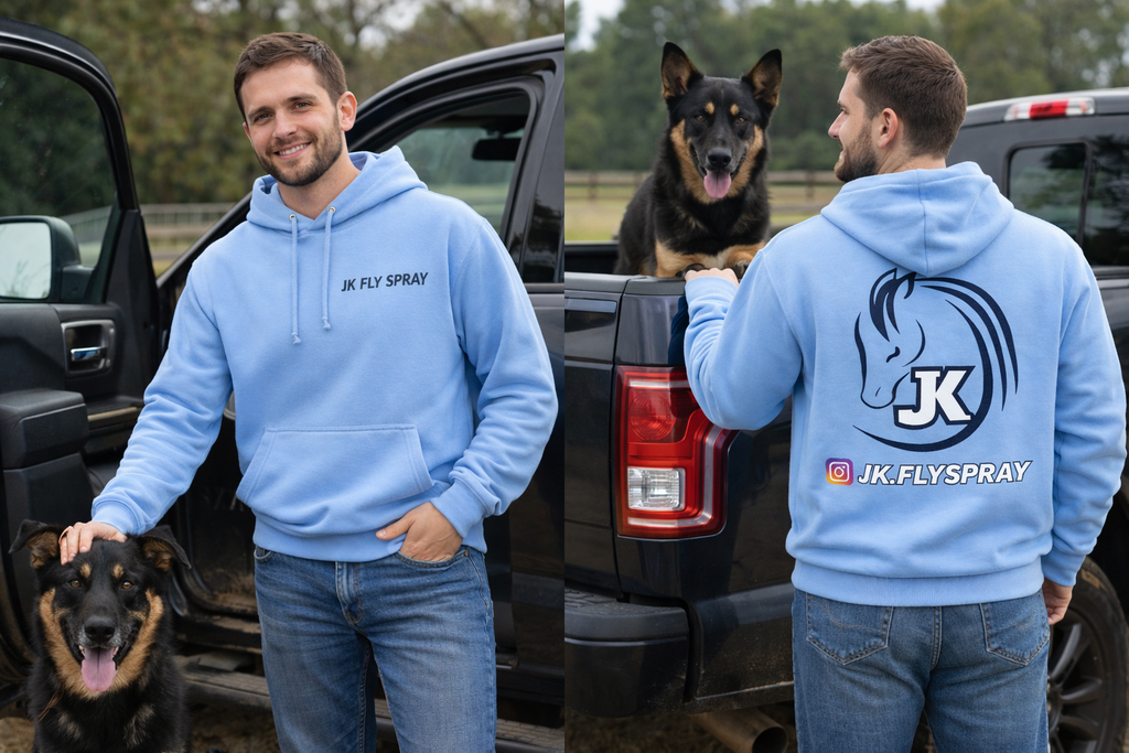 JK Sky Blue hoodie