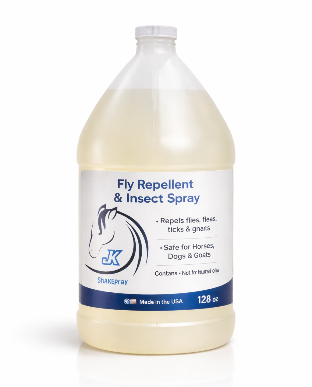JK Fly Repellent & Insect Spray – 1 Gallon Refill