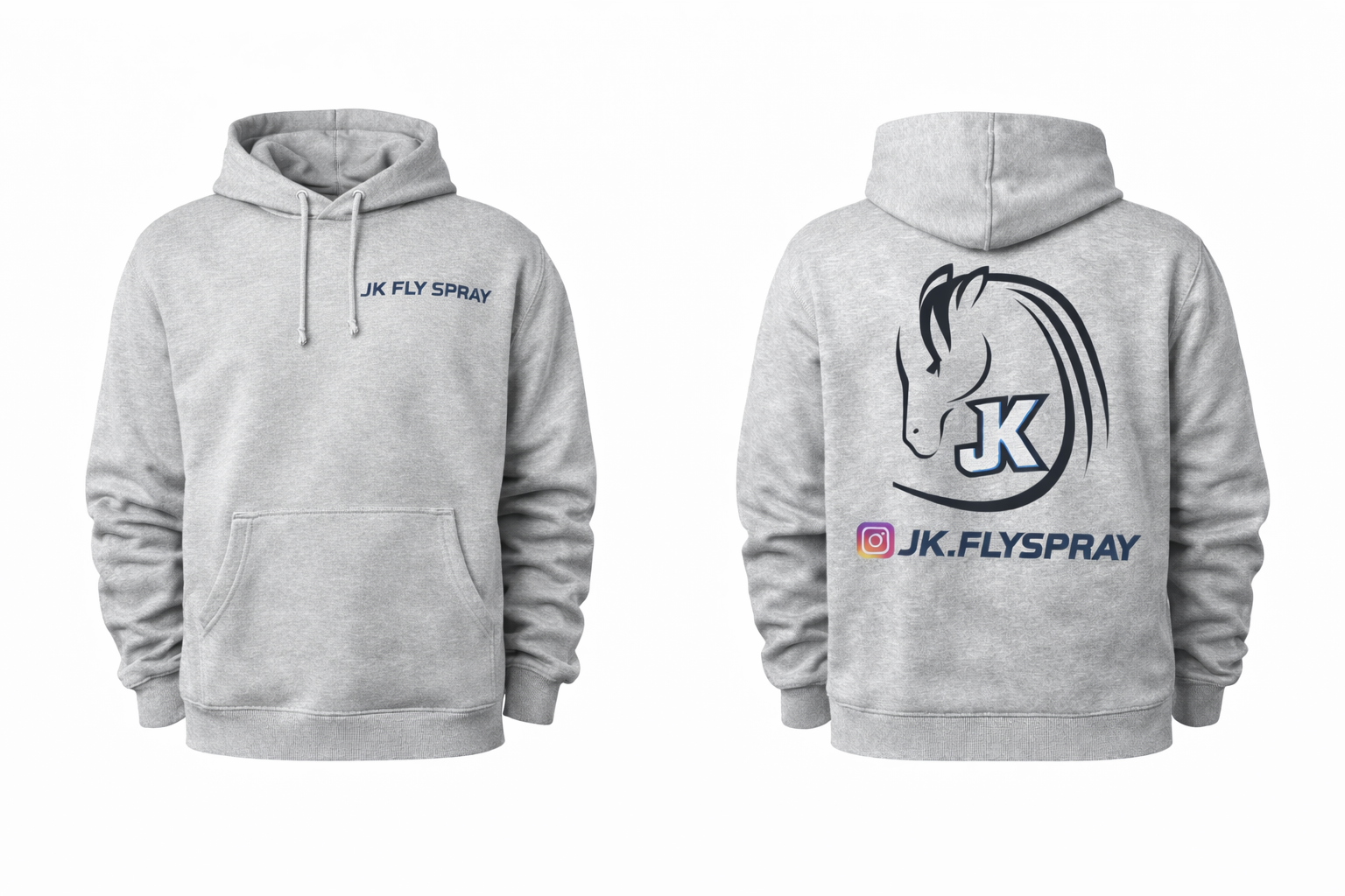 JK Classic Gray Hoodie