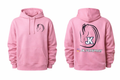 JK Bold Pink Hoodie