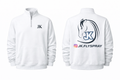 JK Classic White Quarter zip